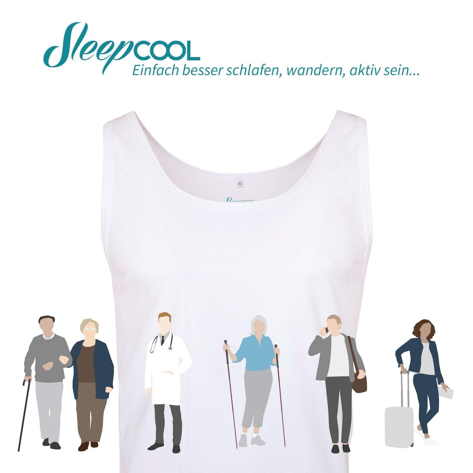 Kühlendes Herren Unterhemd COOL.Skin Classic, Funktionsunterhemd