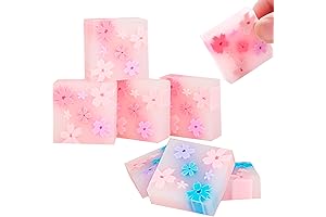 Kawaii Pink Blossom Cherry Flower Sakura Erasers for Pencils