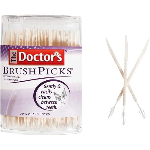 Miniatura 8 de The Doctor's BrushPicks - Palillos interdentales, 275 púas (paquete de 2)