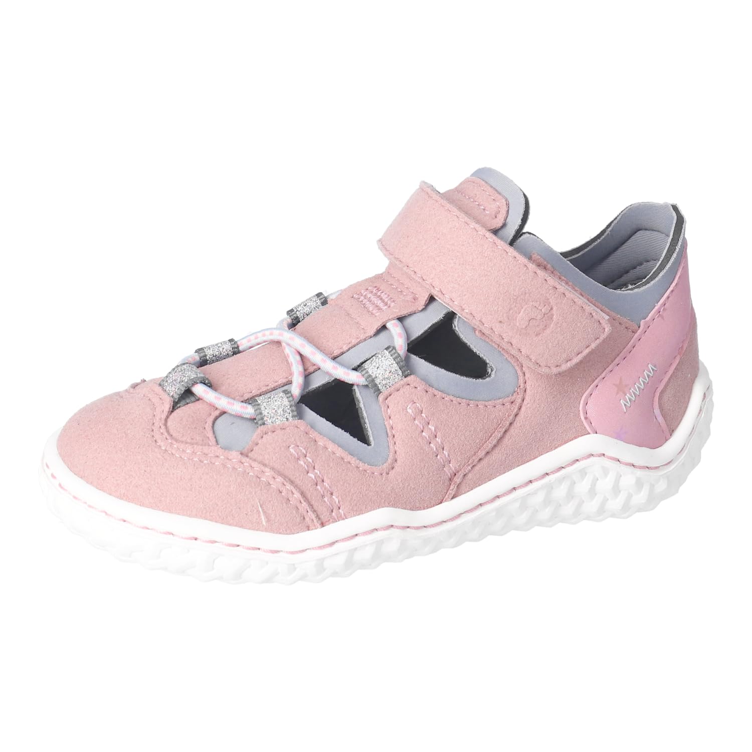 RICOSTA Mädchen und Jungen Kletthalbschuhe Jeff, Kinder Halbschuhe, Weite: MITTEL, waschbar,vegan