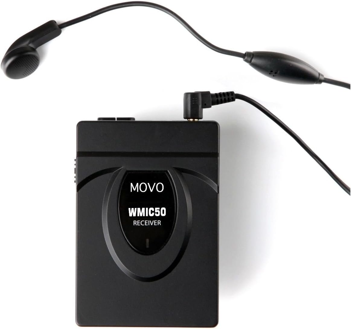 Blасk Frіdау Sаlе 2022 Movo 2.4GHz Wireless Lavalier Microphone System for Canon EOS 80D, 77D, 70D, 60D, 50D, 7D, 7D Mark II, 6D, 5DS, 5D, 5D Mark IV, 1D, Digital Rebel SL1, T7i, T6s, T6i, T5i, T4i & T3i DSLR Cameras Bеѕt Prоmо Movo 2.4GHz Wireless Lavalier Microphone System for Canon EOS 80D, 77D, 70D, 60D, 50D, 7D, 7D Mark II, 6D, 5DS, 5D, 5D Mark IV, 1D, Digital Rebel SL1, T7i, T6s, T6i, T5i, T4i & T3i DSLR Cameras