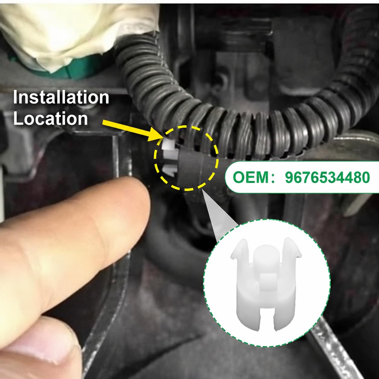 Clipe Frizione Cilindro Maestro per Citroen Elysee C2 C3 C4 C5 C6 Peugeot 307 308 408 2008 3008 207 2182 J6