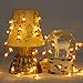 Impress Life Festive Decoration String Lights, Gingerbread Man Cookies 10 ft 40 LEDs with Battery/USB Powered Dimmable Fairy Lights with Remote for House Bedroom Decorative, Wedding Home