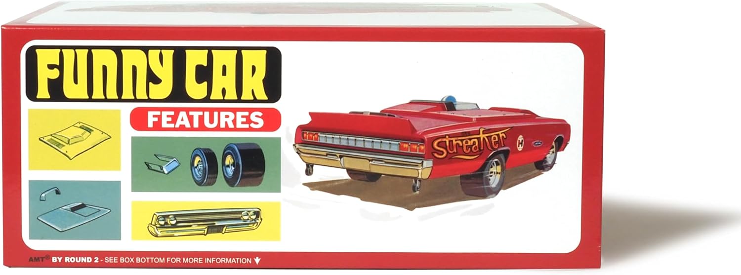 AMT 1964 Olds F-85 AWB Funny Car Streaker 1:25 Scale Model Kit image 3