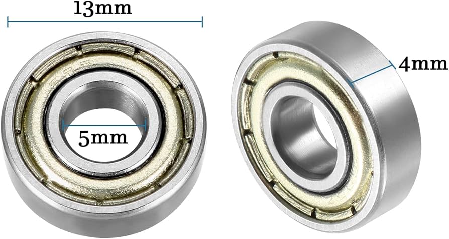 695ZZ Cuscinetto A Sfere A Scanalatura Profonda 5x13x4mm - Foto 6