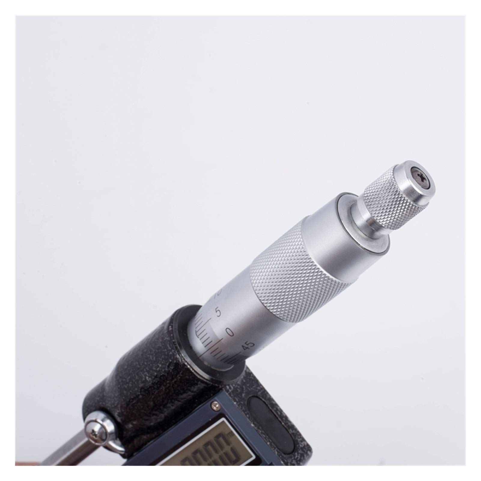 Produktbild von Digitales Bügelmessschrauben-Set 0-100 Mm – 0,001 Mm Auflösung, Elektronisches Mikrometer Mit LCD, Inkl. Schutzhülle & Schlüssel