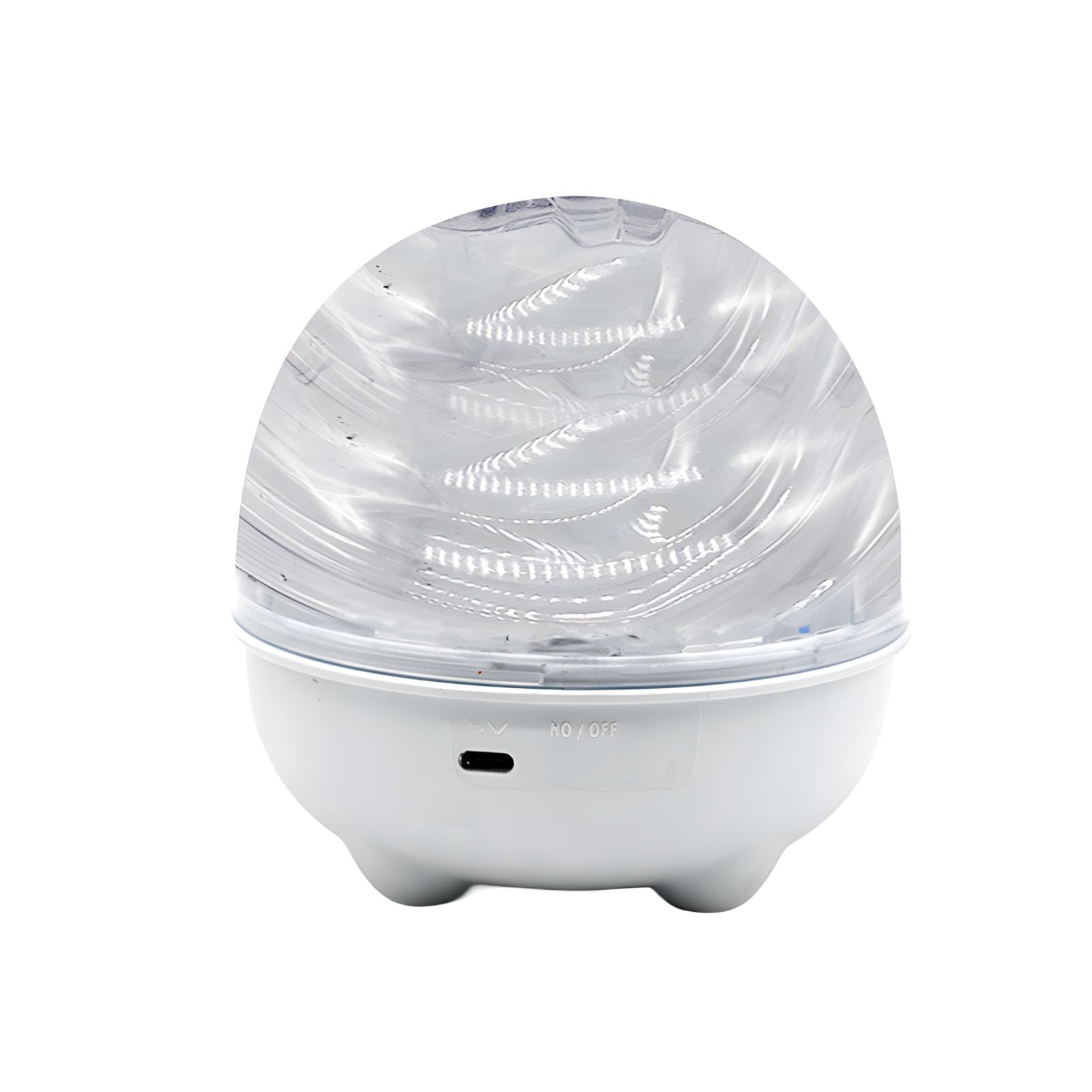 Jazuaiao USB Charging Desk Lamp Decorative Bedside Nightlight with Remote Control for Home Decoration Giving Water Fluctuation Morning Night Light
