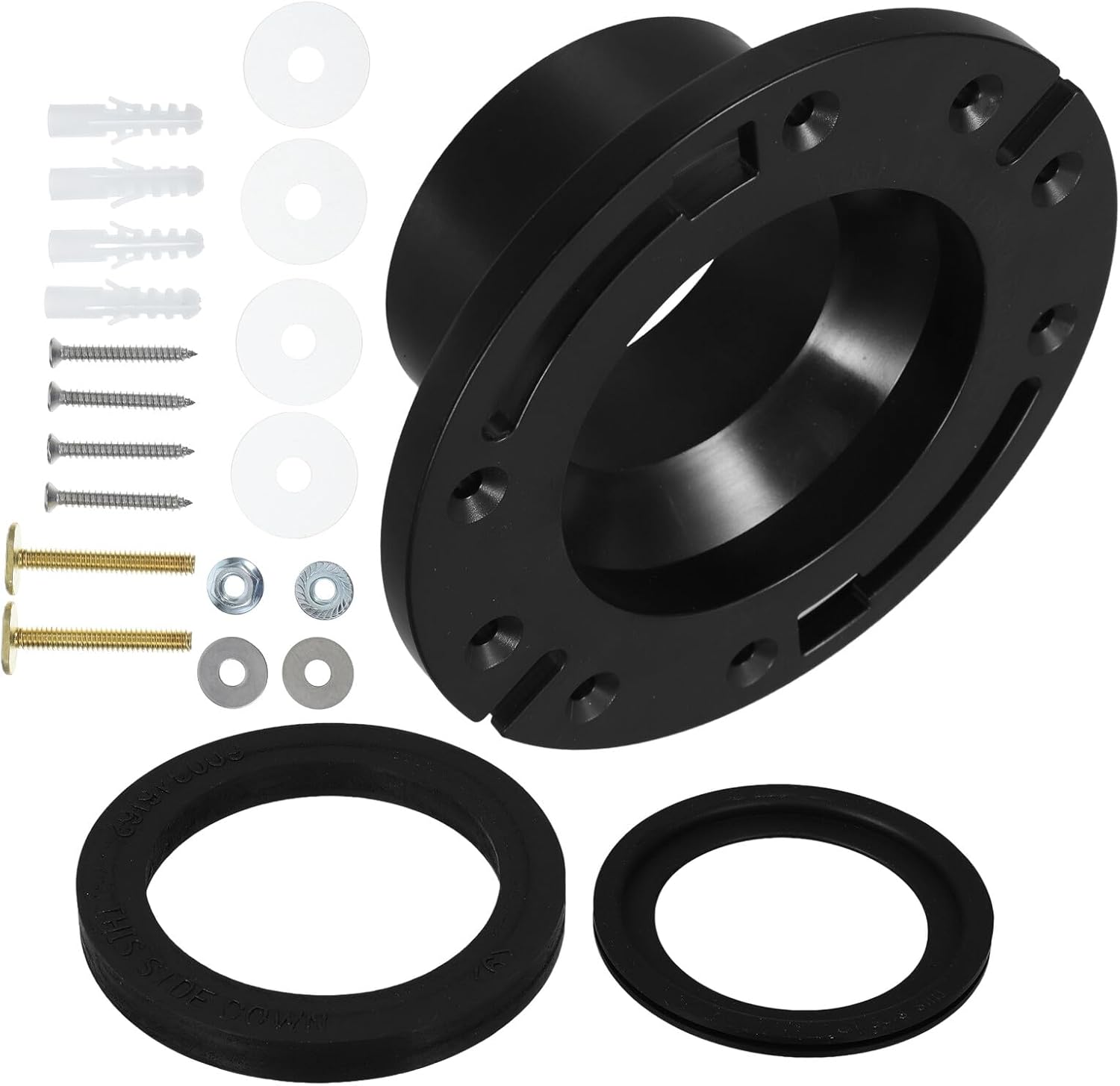 GLEAVI Rv Toilet Seal Ring and Rubber Gasket Set Replacement for Rv Toilets 300 310 320 Models Accessory and Camping Use