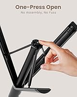 Vista 5 de KraftGeek Soporte de Proyector Portátil para Exterior, Soporte Trípode de Proyector Ajustable de 32" para Noche de Cine en Casa y al Aire Libre