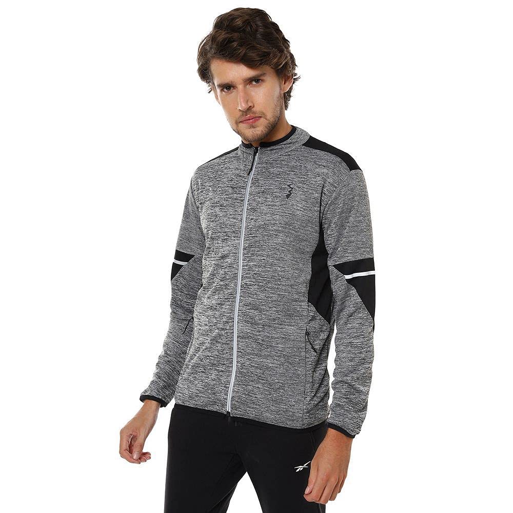 Campus Sutra Men's Polyester Standard Length Jacket in neutral
