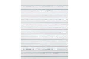 Pacon PACZP2413 Zaner-Bloser Sulphite Line Paper for Kids