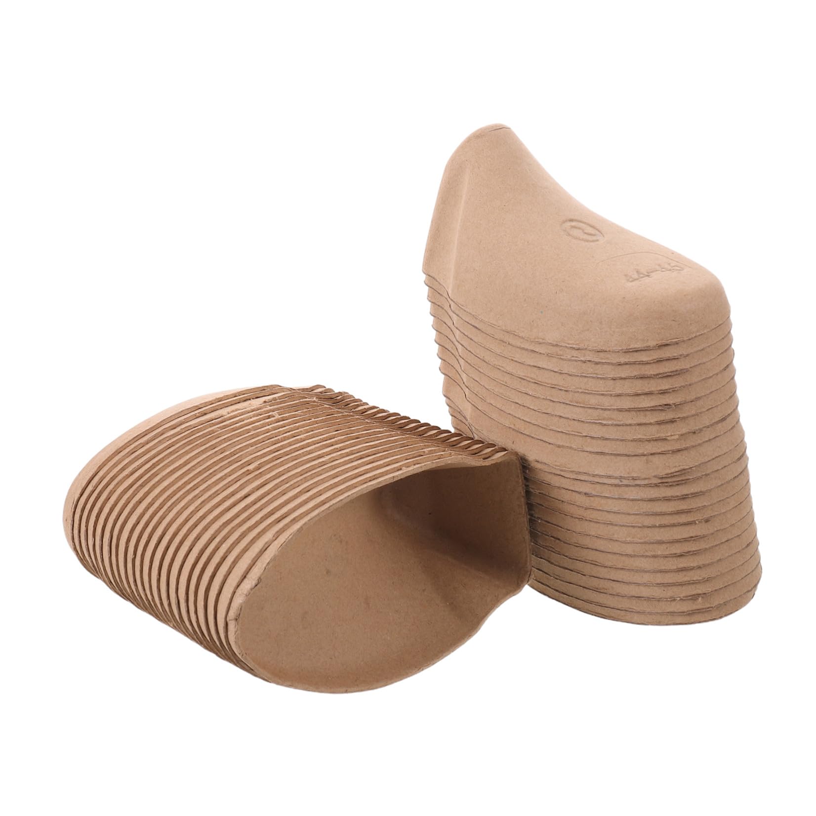 Lurrose 20 Pares Plantillas Diseño Ajustado y Antiarrugas Moldeadoras de Pulpa de Papel en Eu 41-43 para Zapatos y Botas para Hombres y Mujeres para Exhibición