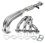Top 10 Best Prelude Exhausts Reviews & Comparison 5 Stainless Steel Exhaust Header Manifold For Honda Prelude 2.2L 4CYL H22A1 1993 1994 1995 1996