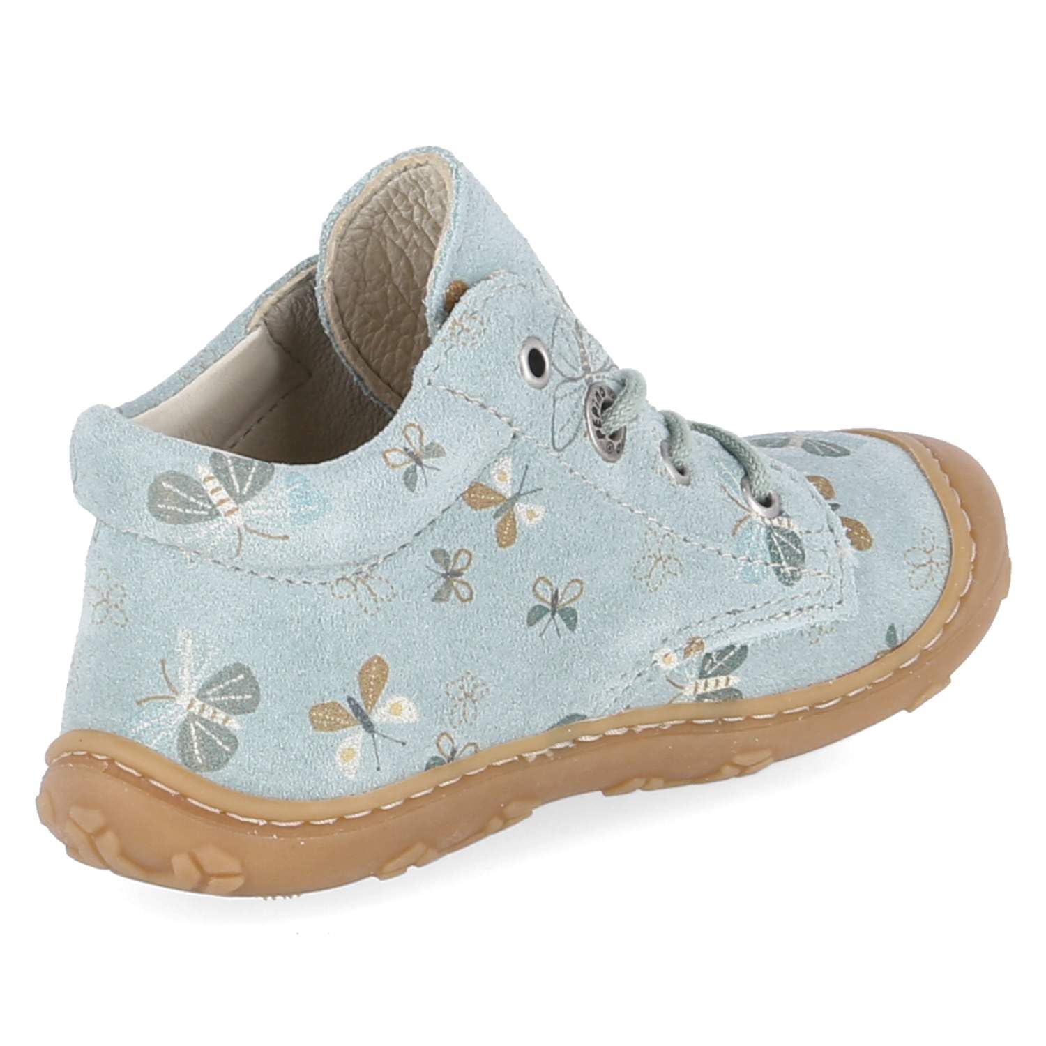 PEPINO 50 1200502/111 Unisex buty do nauki chodzenia, skóra zamszowa w kolorze białym - rozm. 20, Niebieski kombi., 20 EU