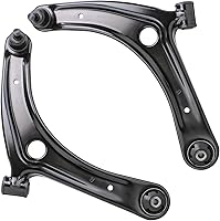 Vista 306 de Detroit Axle - Kit de suspensión delantera de 10 piezas para Chevrolet Trailblazer GMC Envoy 2004-2007 2005 2006 Soportes de brazo de control