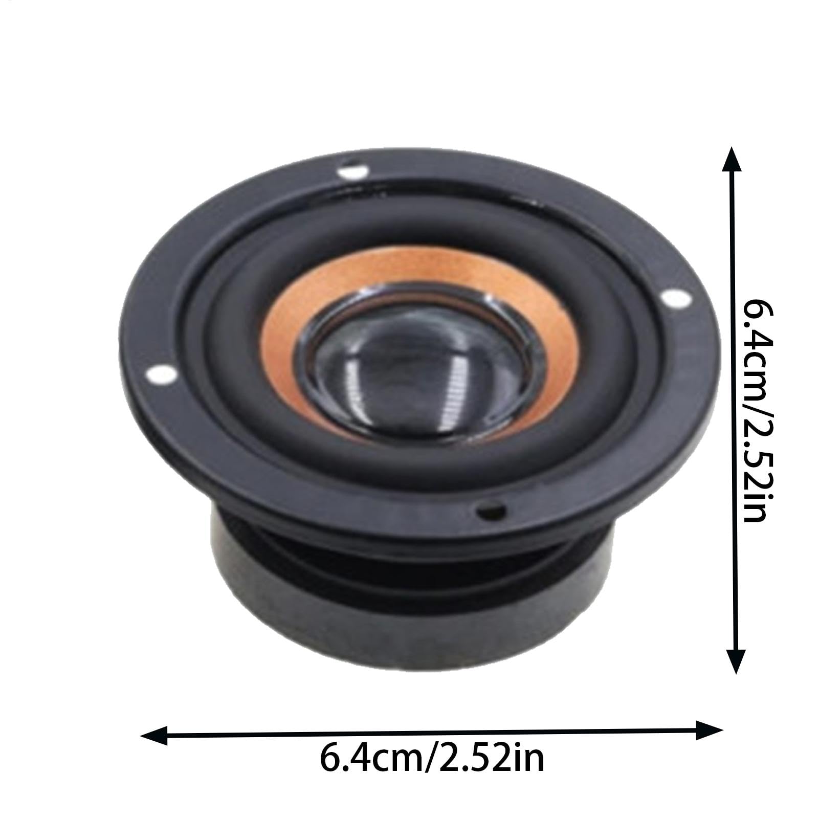 23/24mm Woofer 4 Ohm 2W Gamme Complète Haut-parleur Néodyme Mini Audio Appareil Mobile Basse Son Haut-parleur Bricolage Home Cinéma