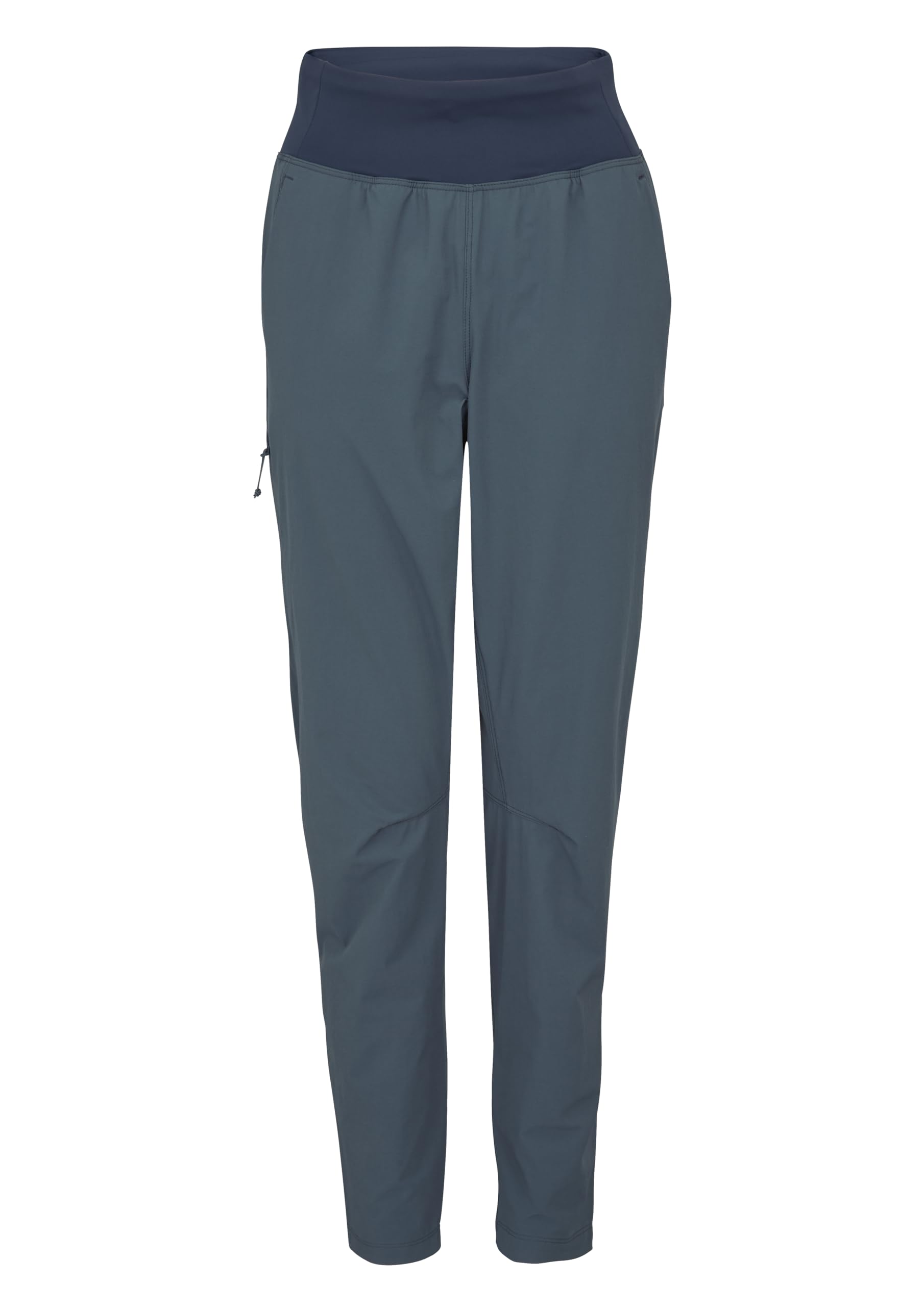 Rab Women's Orion Blue Momentum Pants Quick-Drying Lightweight Active Pants For Hiking, Trekking, & Climbing - Large