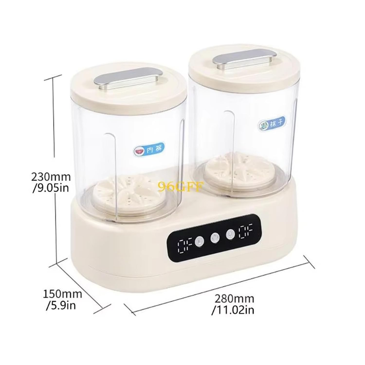 Mini Lavatrice Washing Machine A Doppia Vasca Lavatrice Piccola Lavatrice Specifica per Biancheria Intima Lavatrice Compatta Senza Fili Portatile