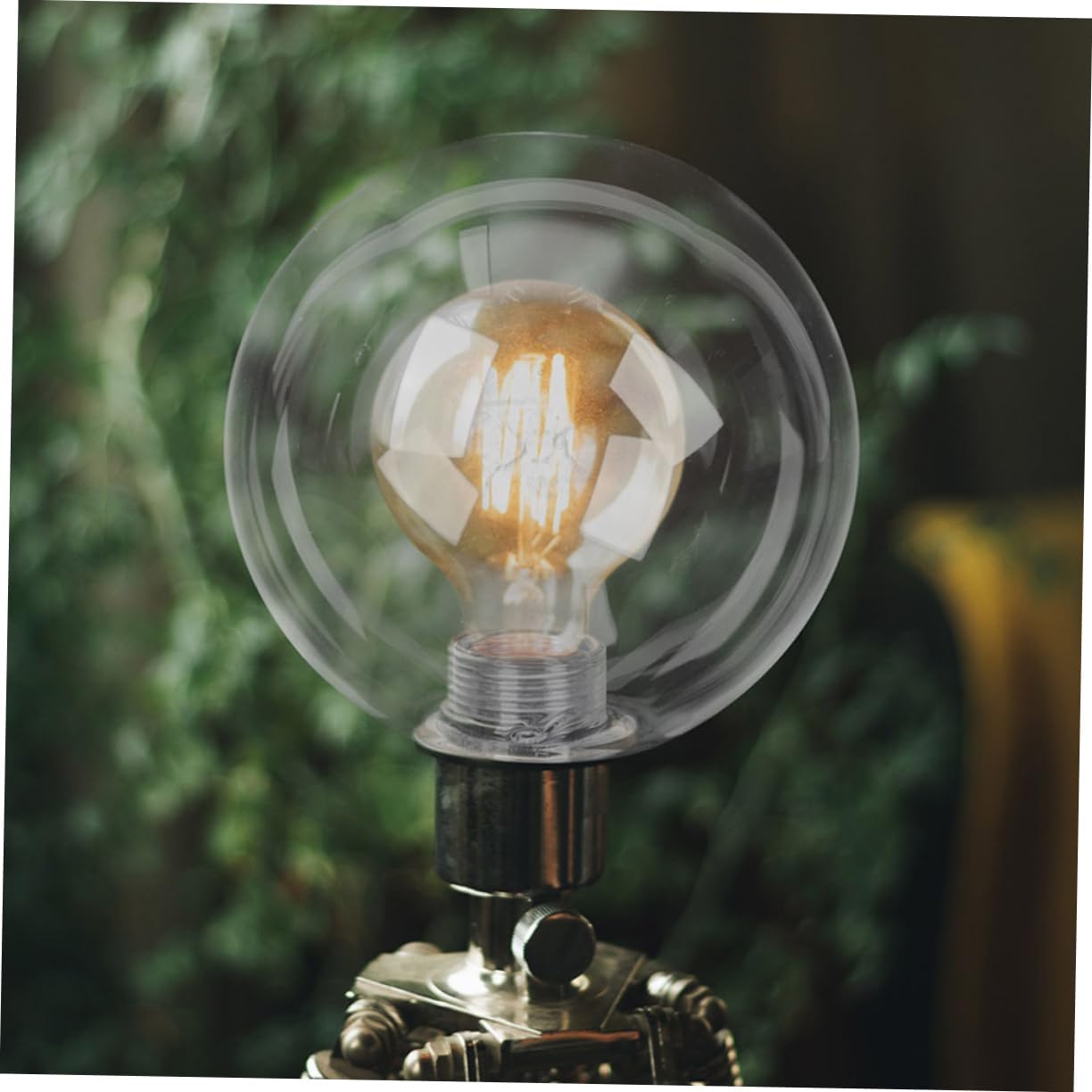 Lamp Shade Transparent Globe Lampshade for Hanging Lights Easy to Install Light Cover for Home Decoration Scene Layout Socket Compatible