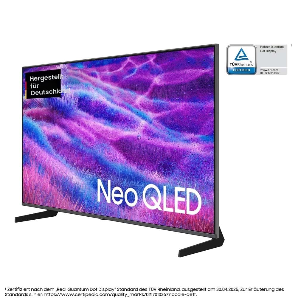 Samsung Neo QLED 4K QN80F 50 Zoll (125 cm) Mini LED Fernseher, NQ4 AI Gen2 Prozessor, Quantum Matrix Technology Core, 4K Upscaling, Dolby Atmos, Knox Security, Samsung Vision AI Smart TV