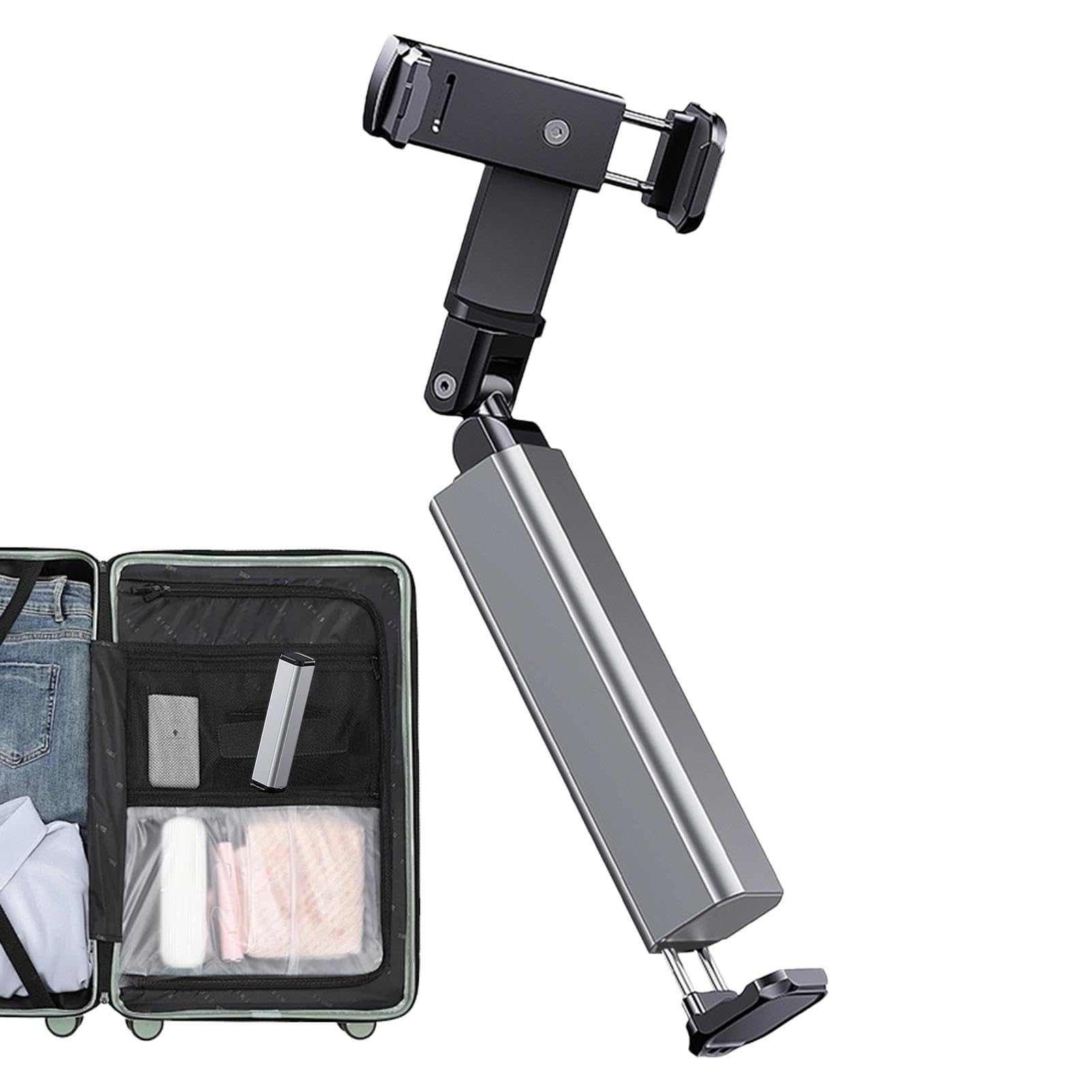 Supporto Per Telefono Pieghevole Universale 360° - Per Aereo, Tavolo, Cucina, Viaggio Tascabile - Foto 6