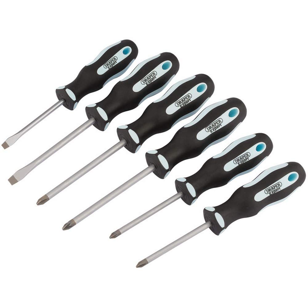 Draper Expert Soft Grip Screwdriver Set (6 Piece) 5010559635887