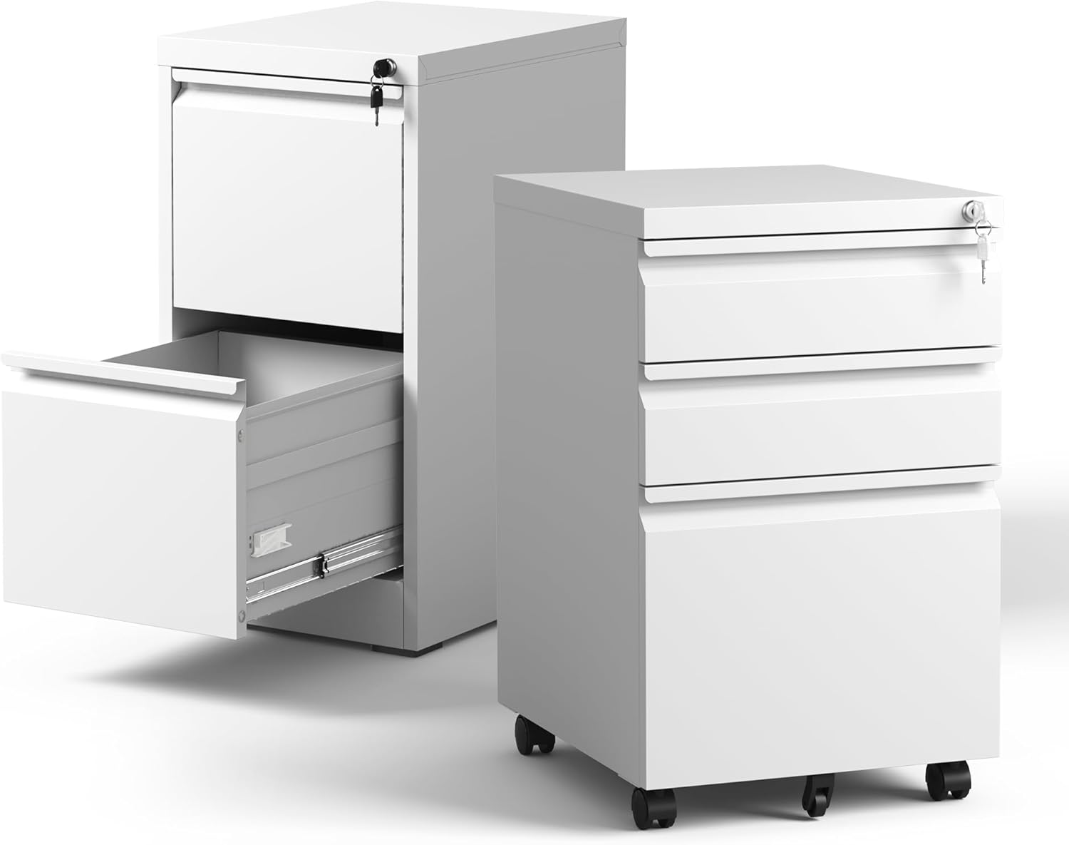 IKIMI 3 Drawer File 3 Drawer Mobile File