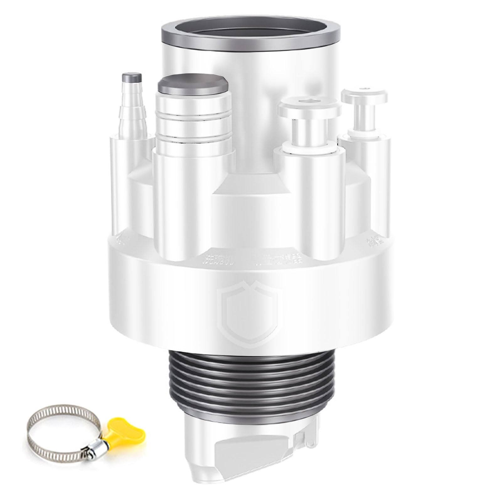 Fentency Dishwasher Water Pipe Connector Sealing Rings 5 in 1 Drainages Water Joint Anti Sink Drain Adapters Anti Sink Drain Adapters