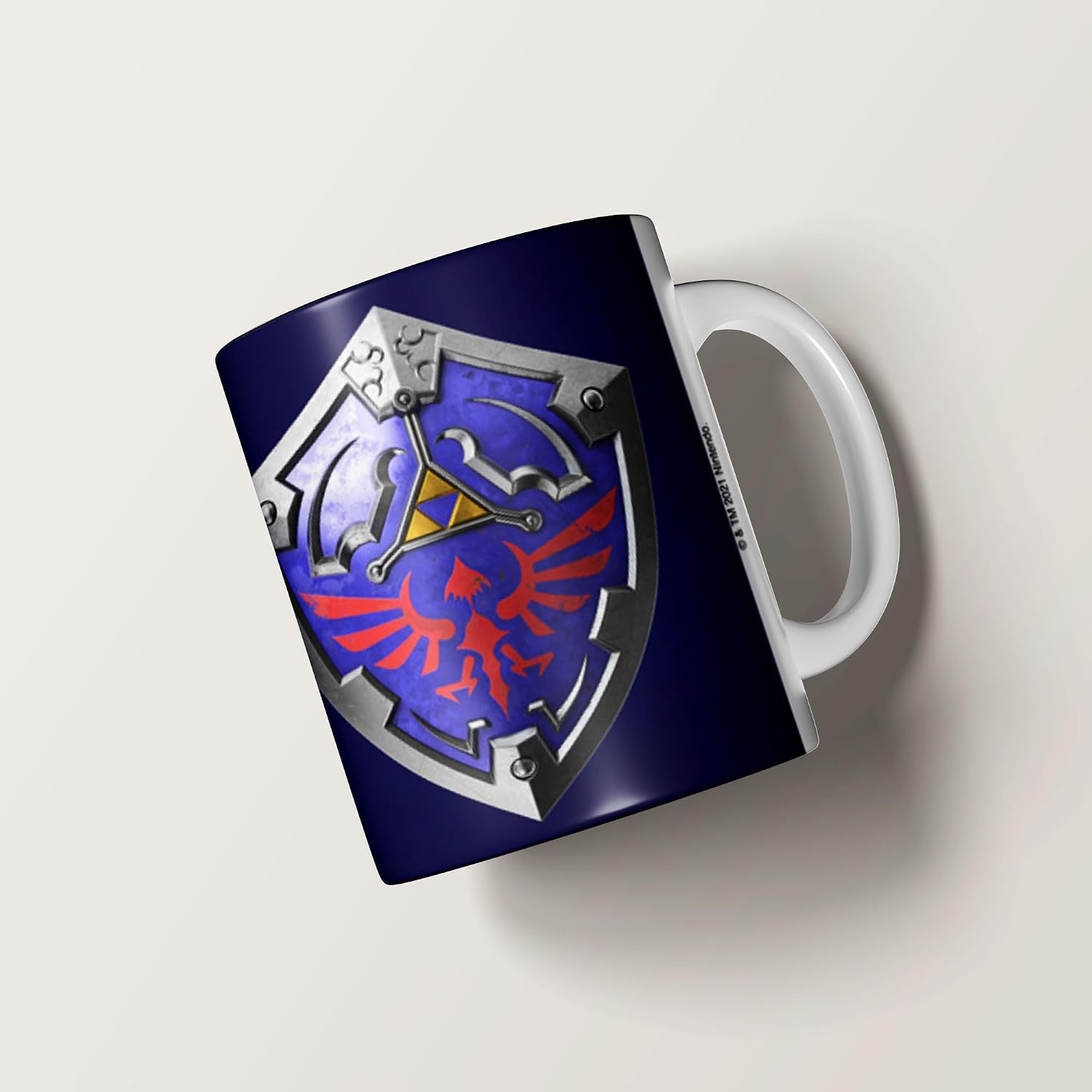 Pyramid America Zelda Mug - Legend of Zelda Shield Coffee Mug - 11 oz Ceramic Mug for Coffee, & Milk Tea- Perfect Addition to Your Kitchen, Home Essentials or Gaming Desk image 3