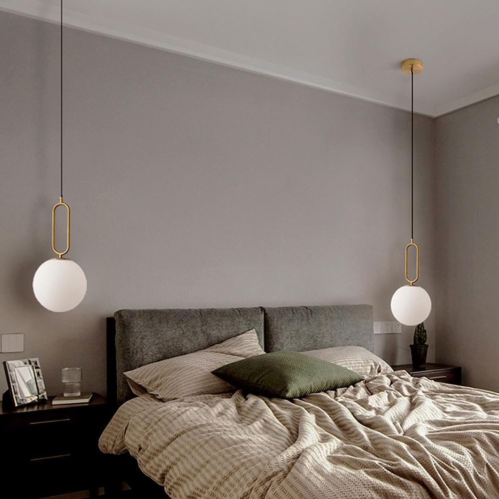 Einzelkopf-Kronleuchter mit E14-Lichtquelle, personalisierter Metall-Glas-Pendellampenschirm, Unterputz-Decken-Hängeleuchte, Wohnzimmer-Esszimmer-Balkon-Dekorationsleuchten