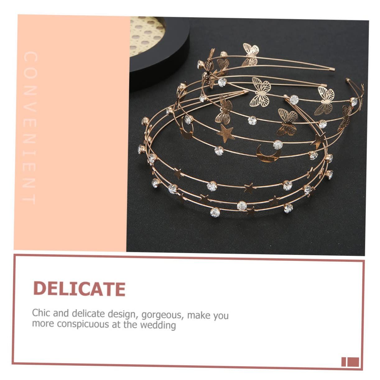 Healeved 15pezzi Fasce Per Multifunzione Design Matrimoni e Speciali Adatte e Ragazze