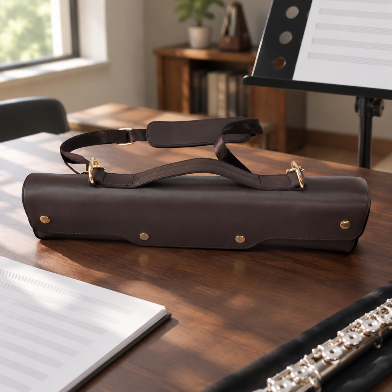 Colcolo Borsa Gancio in Metallo Compatta Borsa Leggera per Studenti di, Musicisti, Prove