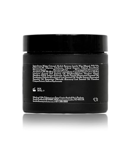Miniatura 4 de Brickell Men's Products Pomada de pasta moldeadora para hombres, pomada de cera texturizante, natural, 2 onzas, perfumada