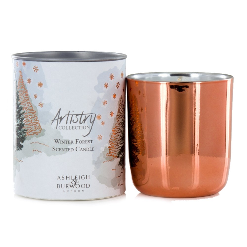 Ashleigh & Burwood Artistry Collection Christmas Scented Candle 200g : (Winter Forest)