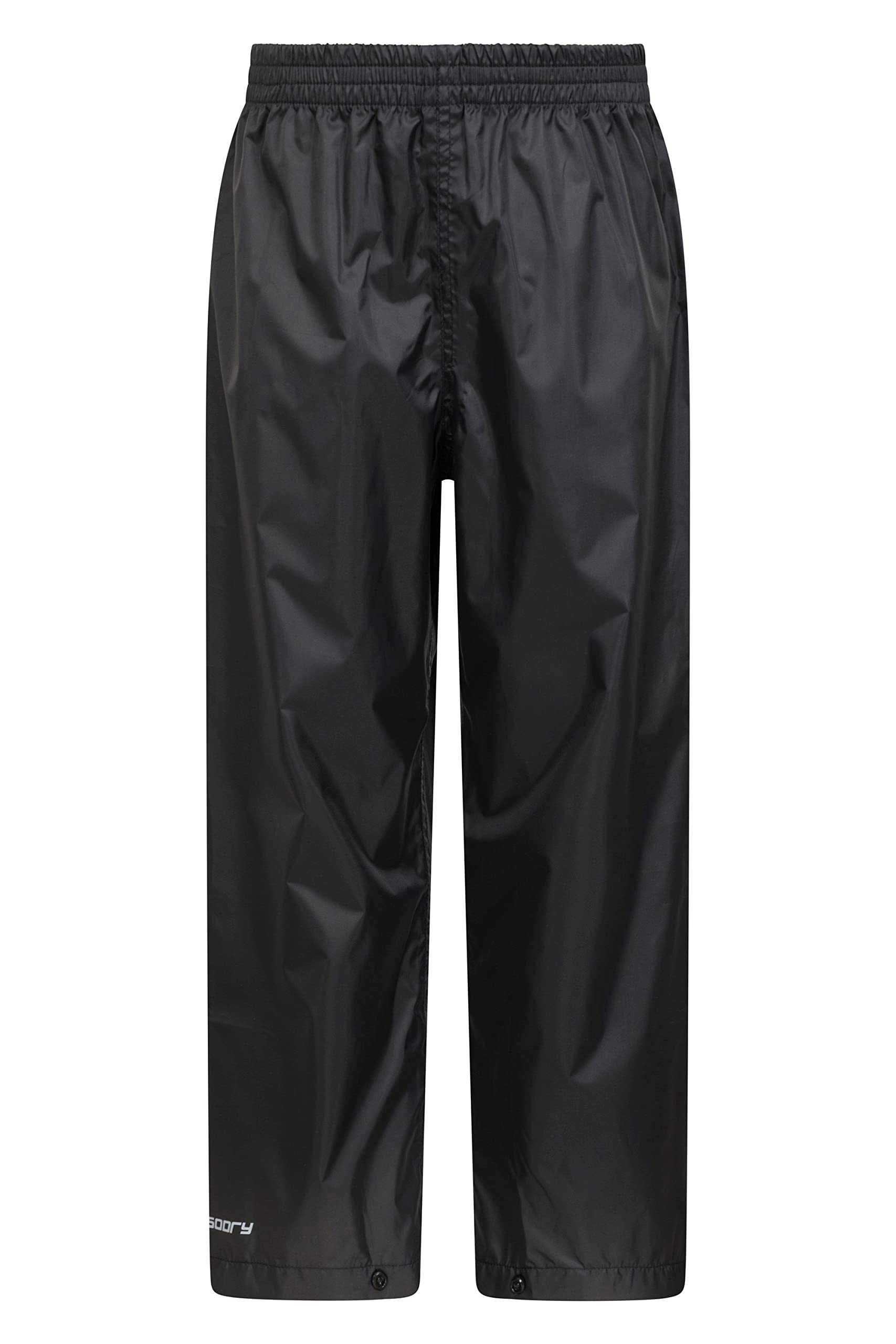Mountain Warehouse Pakka Kids Waterproof Over Trousers - Taped Seams Rain Pants, Lightweight, Rip-Stop, Packaway Bag - for Spring Summer, Walking, Travelling — view 13