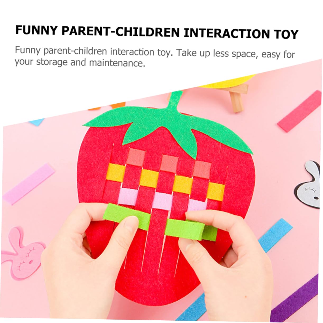 Métier à Tisser En Bois GARVALON – Kit De Tricot DIY Pour Enfant – Activité Créative Parent-enfant – Dimensions 16,5 X 11,5 X 10 Cm