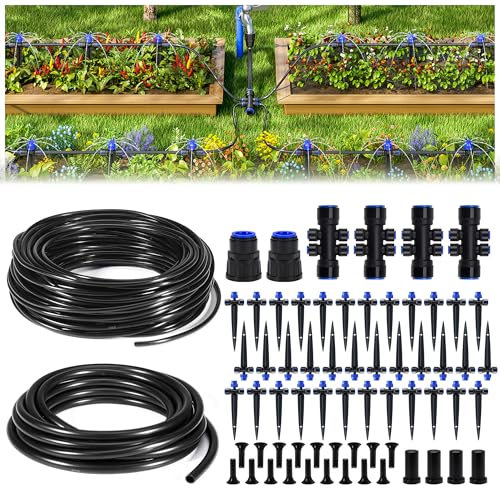 HIRALIY 210FT Drip Irrigation Kits for Plants, New...