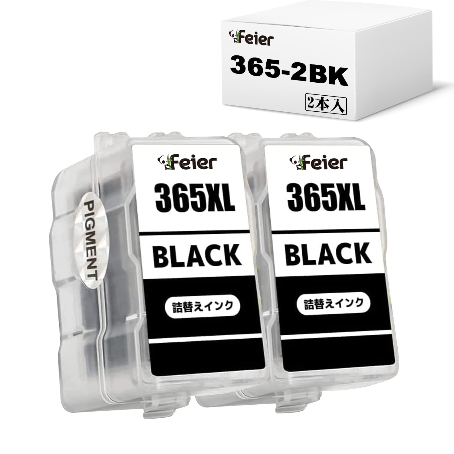 Amazon.co.jp: Feier キャノン用 BC-365XL 詰め替え インク  