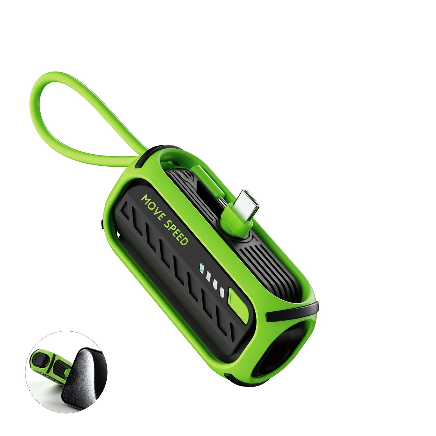 Amazon | MOVE SPEED モバイルバッテリー 軽量 小型 22.5W/PD20W高出力 