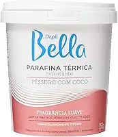 Depil Bella - Parafina Térmica Hidratante Profissional Pêssego com Coco 350g