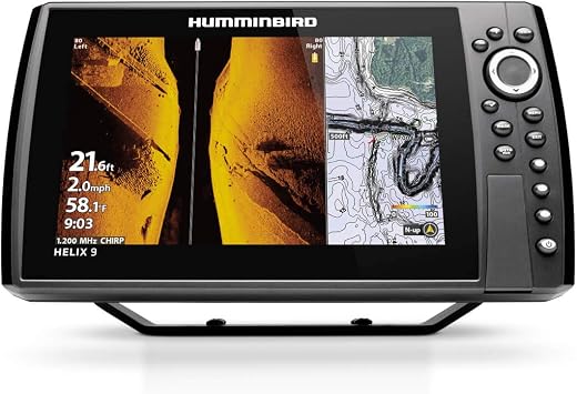 Humminbird 411380-1 Helix 9 Chirp MEGA SI+ GPS G4N Fish Finder