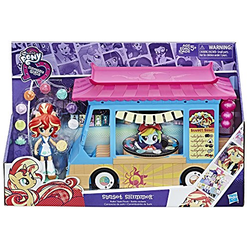 Conjunto Equestria Girl Mini Sushi Sunset My Little Pony Conjunto Equestriagirl Mini Sushi Sunset Mu