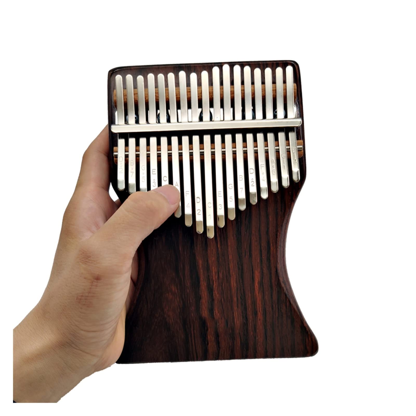 alumno Kalimba Instrumentos Musicales De Teclado Kalimba De Piano De Dedo De Palisandro De 17 Teclas