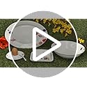MamboCat 6er Set Marie Eierbecher mit Ablage I 6 Personen I Ø 13,2cm I runde Porzellan-Eierbecher mit Blumenwiese-Dekor für das Frühstücksei I Flache Eierbecher für Brunch & Buffet – Bild 8