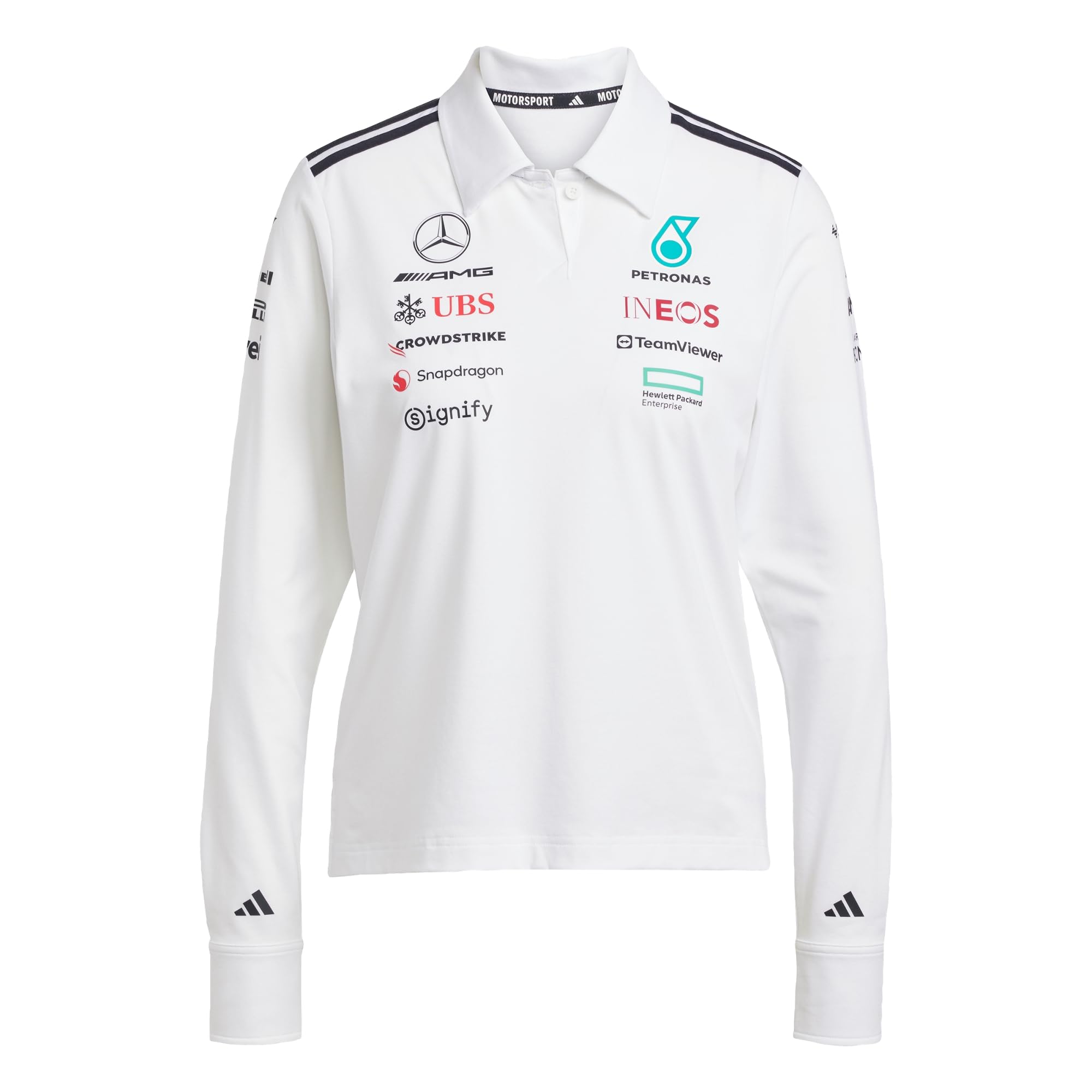 Adidas Mujer Mercedes - AMG Petronas Formula One Team Team Polo Long Sleeve Women