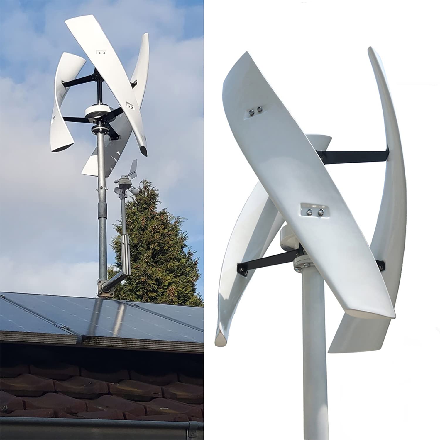 Buy 800W 24V AC Output Maglev Generator Wind Turbine Generator VAWT