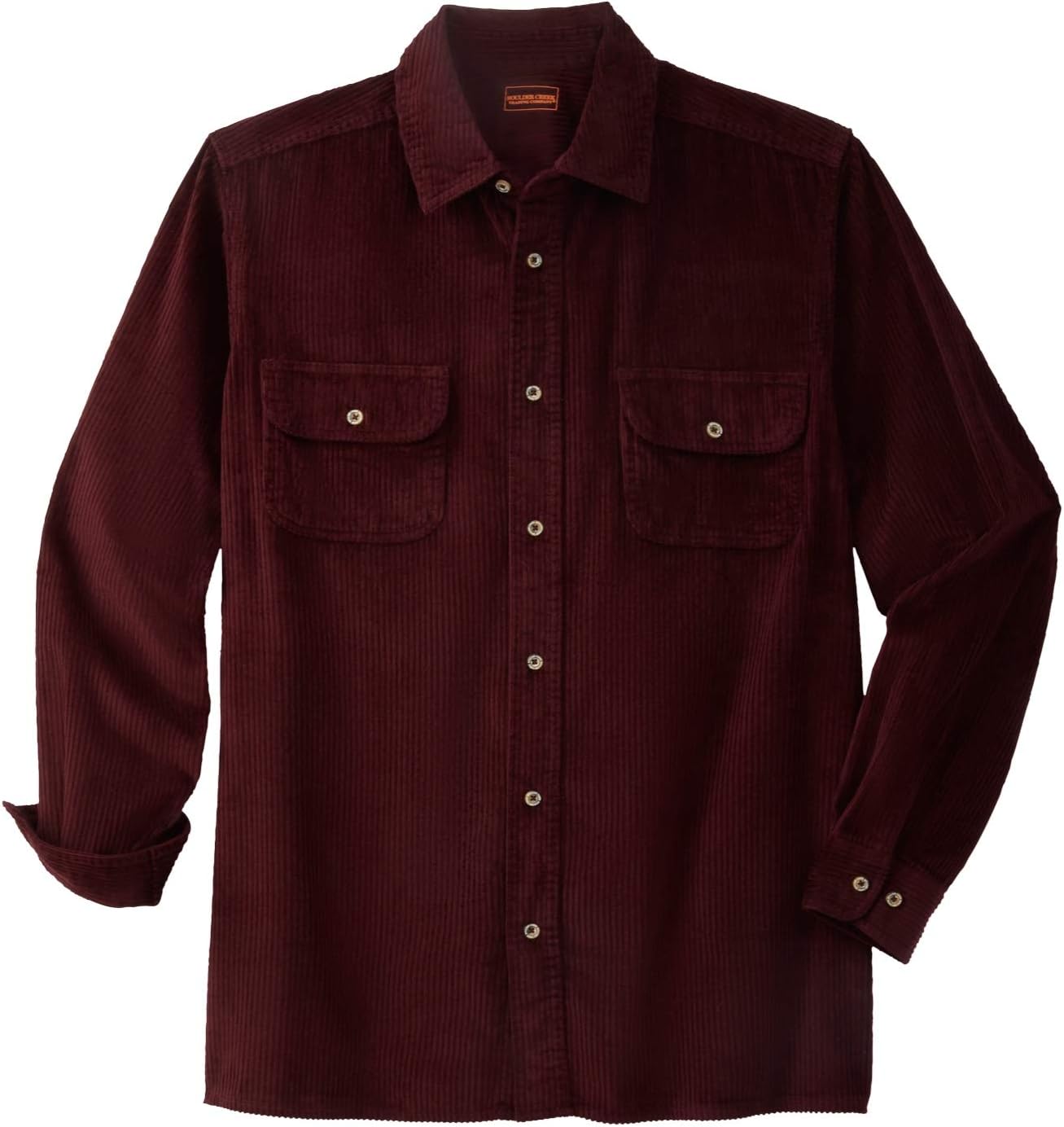 KingSize Men's Big & Tall Long-Sleeve Corduroy Shirt