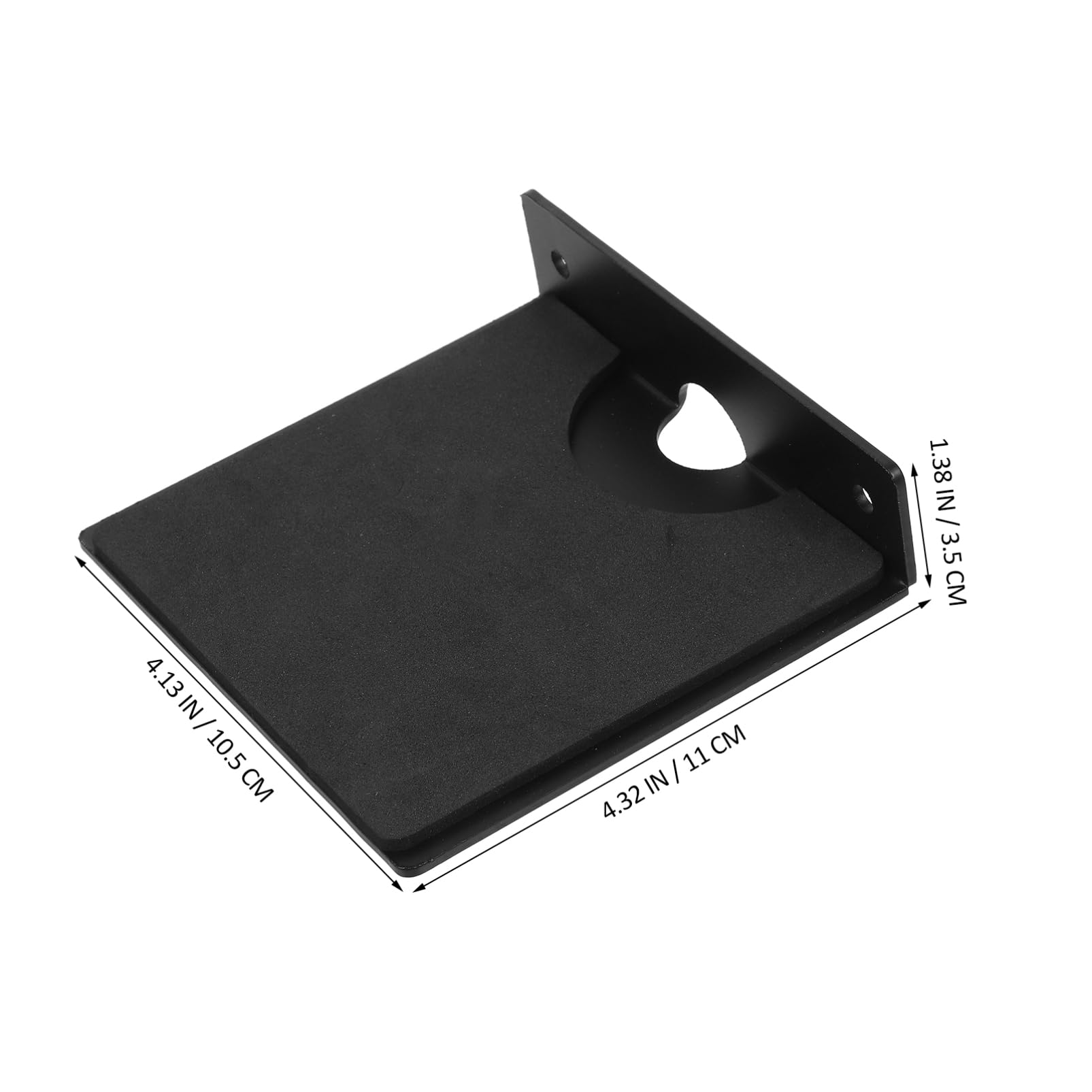 Yardwe Wall Speaker Stand with Soft Felt Pad Durable Wall Mounted Speaker Holder for Bedside Living and Study Space Saving Design and Versatile Application