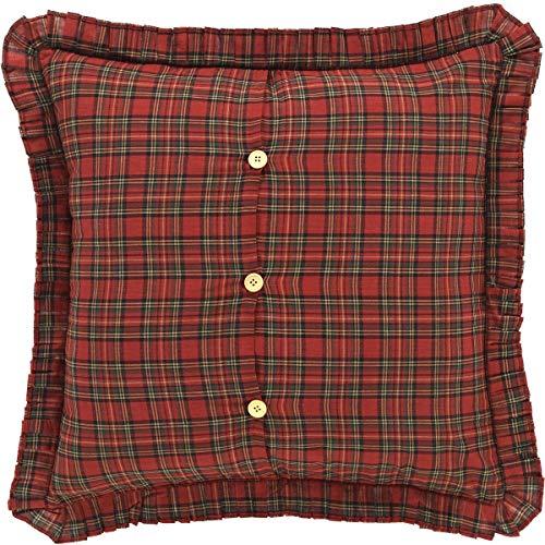 VHC-Brands-2-Pieces-Tea-Star-Fabric-Euro-Sham-2-Shams-26×26 VHC Brands 2 Pieces Tea Star Fabric Euro Sham 2 Shams 26×26