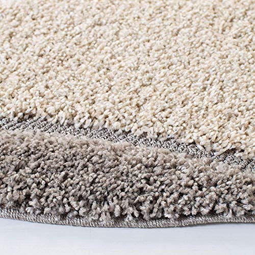 Image of Shaggy Rugs 10 x 14 Feet Soft and Cozy Carpet for Living Room & Hall, Bedroom, and Kids Room Non-Slip, High Pile, Machine Washable, Perfect for Any Room (BEIGEIVORY A1)
